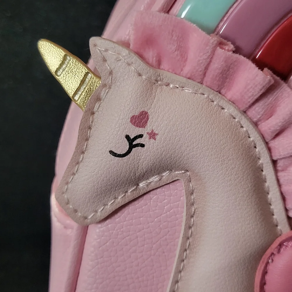 New Unicorn Rainbow Pink Mini Backpack From Bath & Body Works